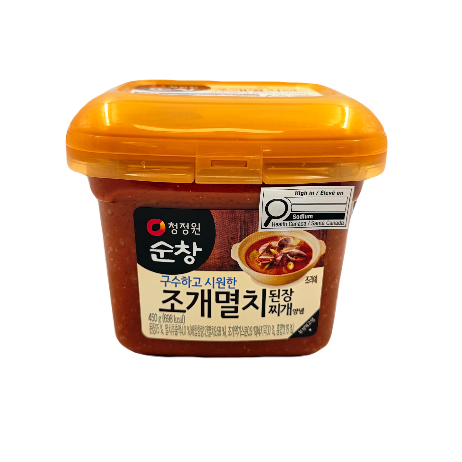 DS CLAM&ANCHOVY SOYBEAN PASTE (450G*12) 청정원 조개멸치찌게된장